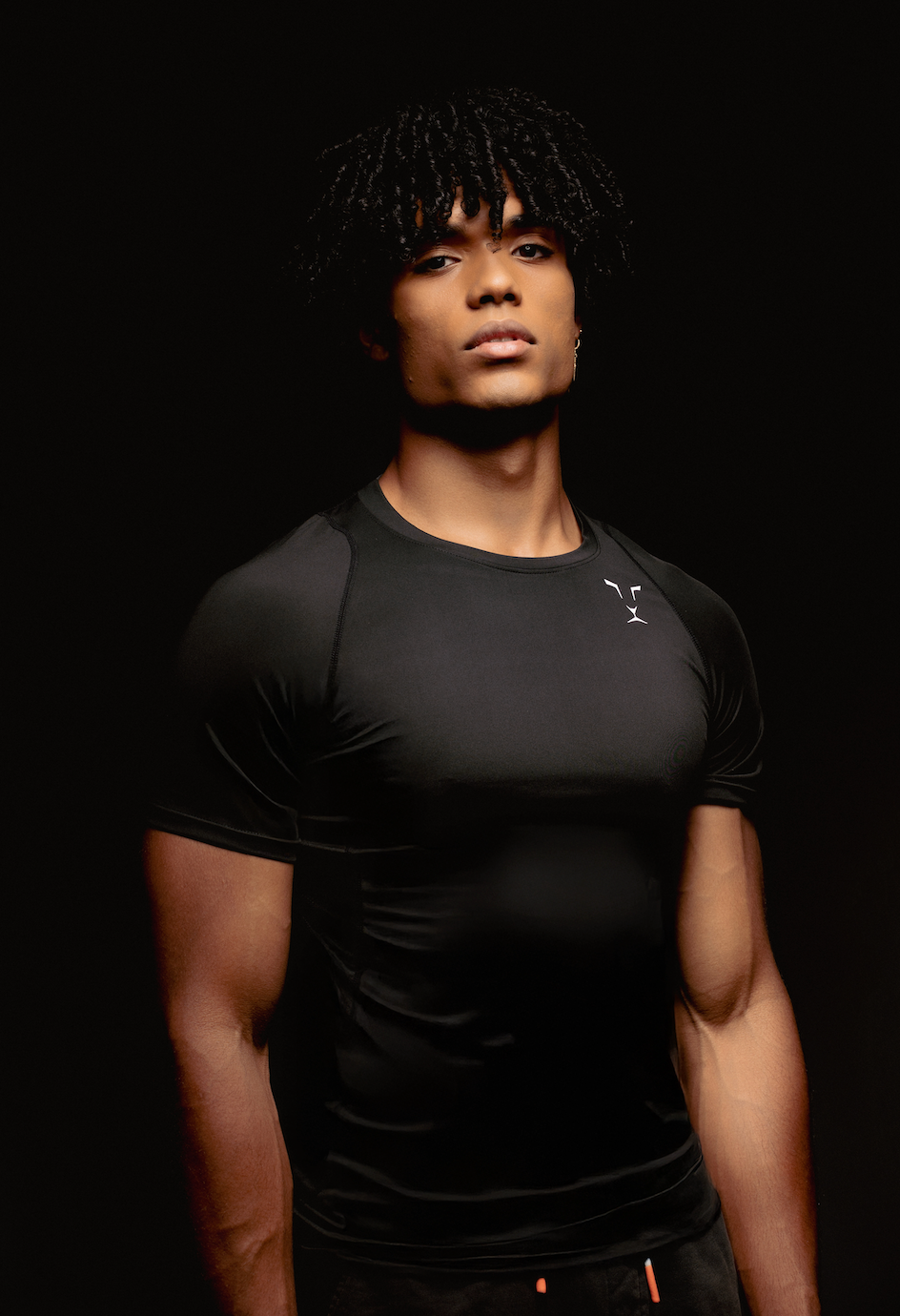 Pack 2 T-shirts compression CARBON