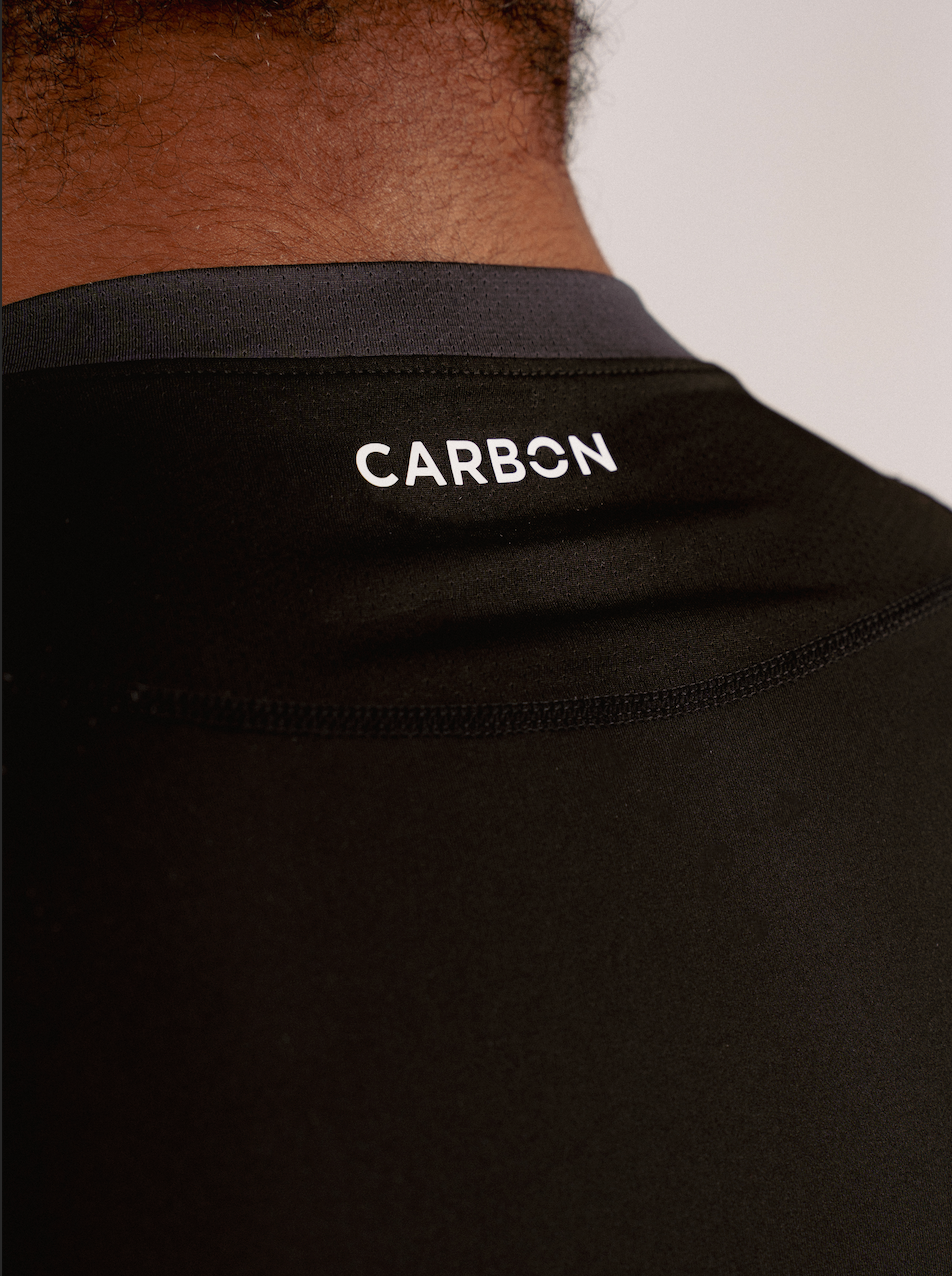 T-Shirt compression CARBON - Noir