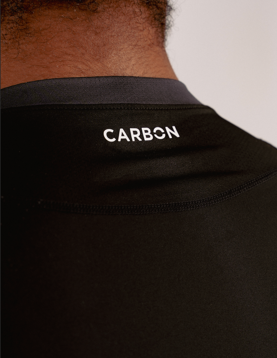 T-Shirt compression CARBON - Noir