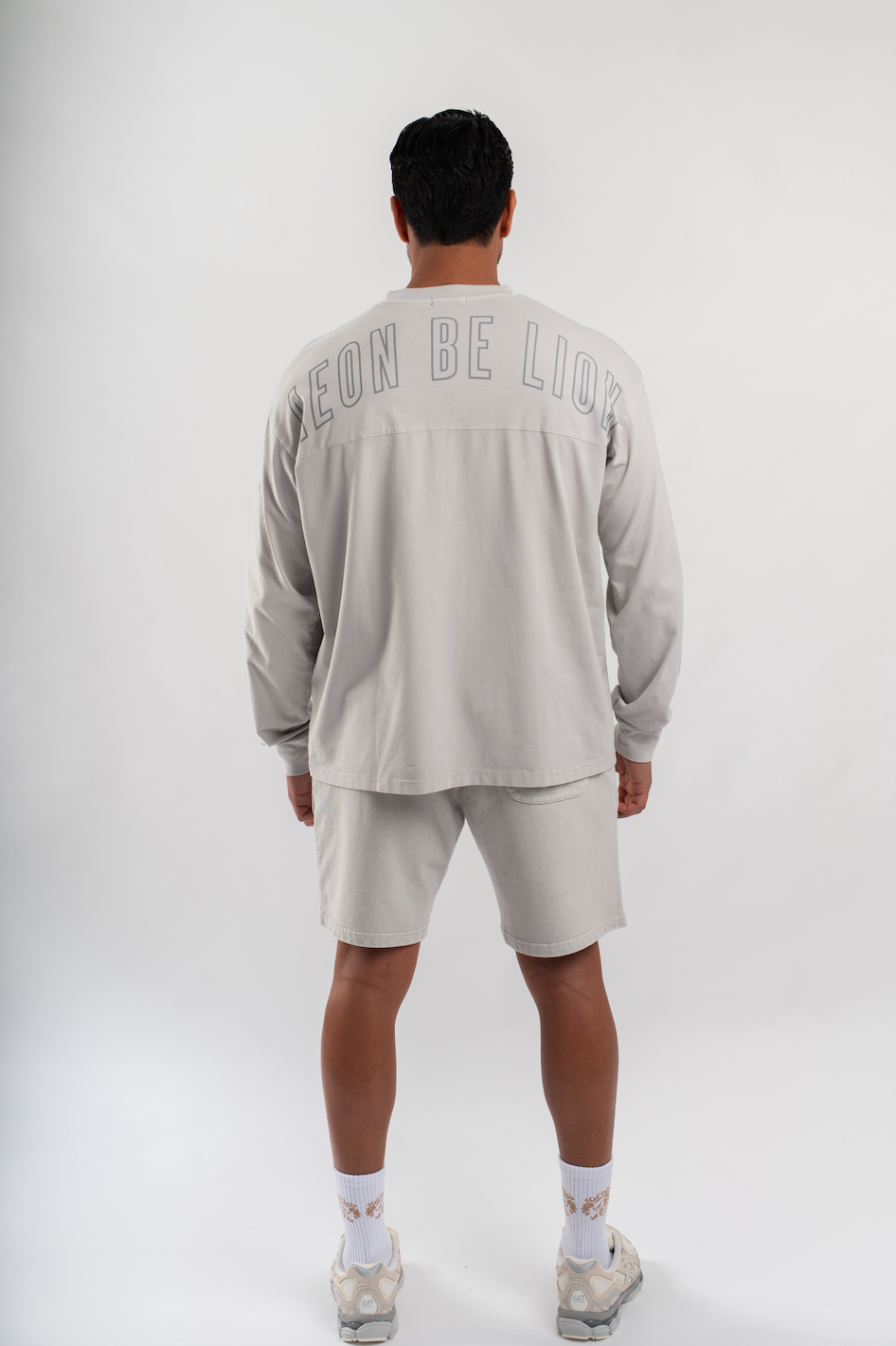 T-Shirt LNGU Manches Longues Gris - Oversize