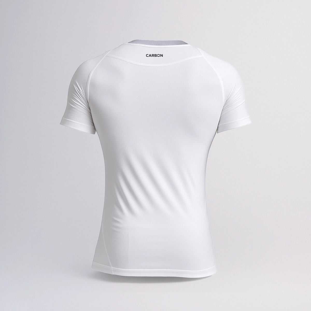 T-Shirt compression CARBON - Blanc