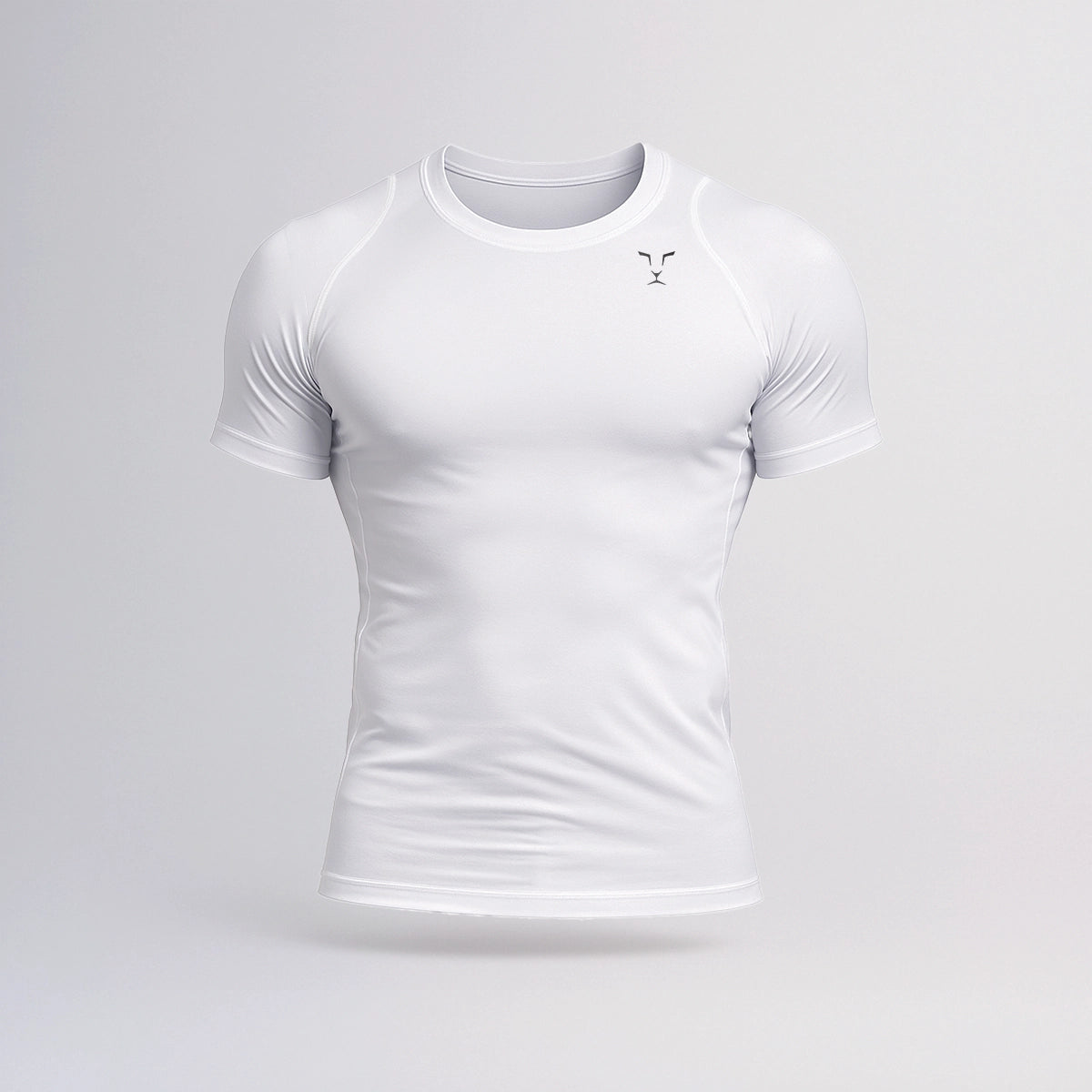 T-Shirt compression CARBON - Blanc