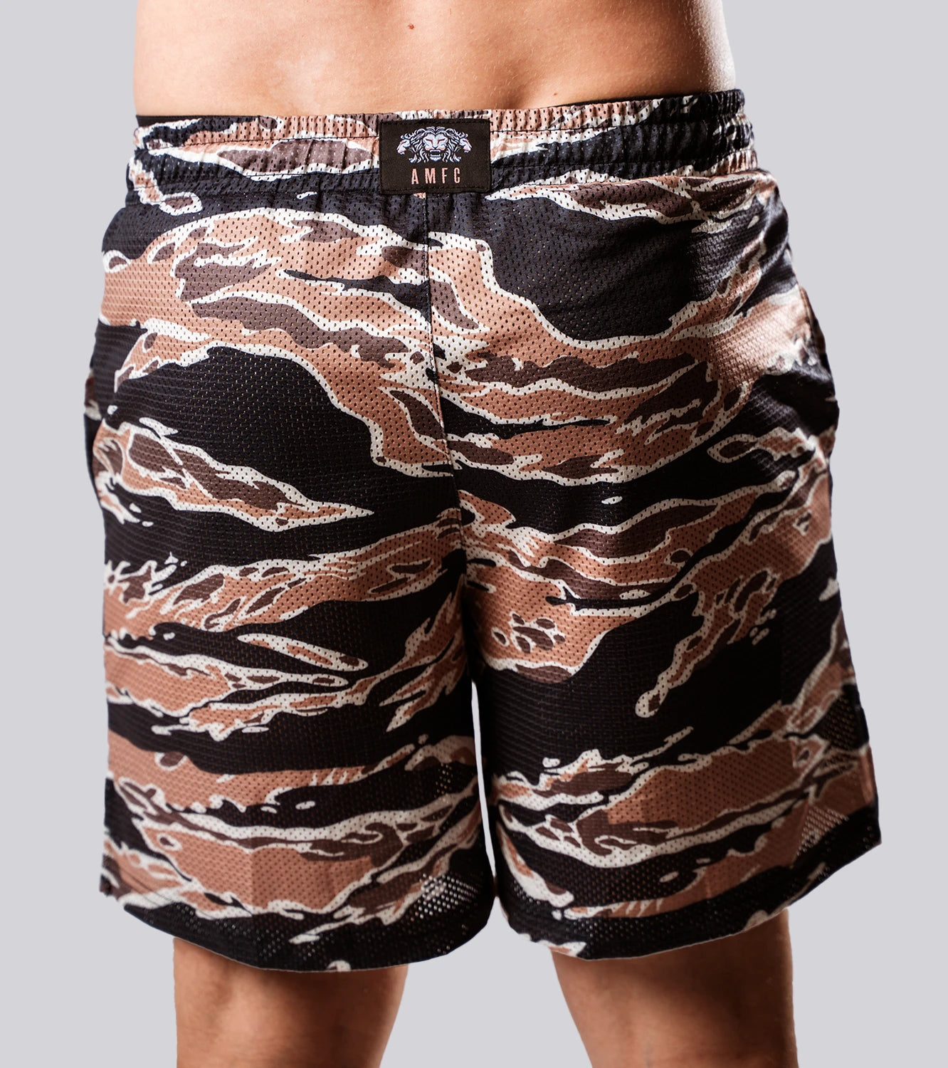 Short Mesh Camo AMFC - Brown