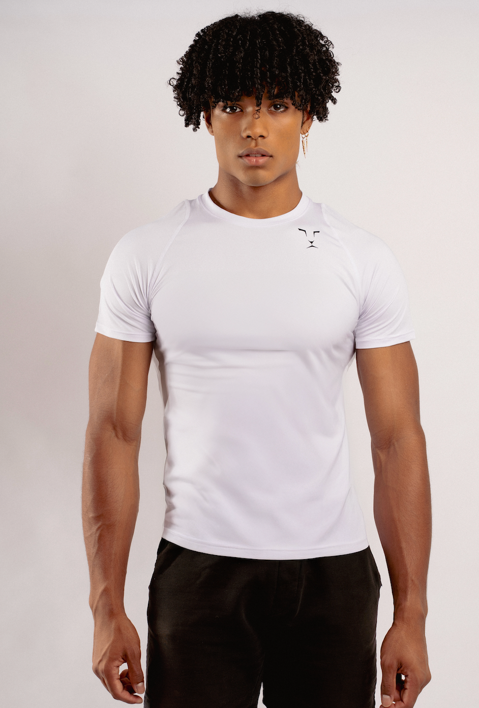 T-Shirt compression CARBON - Blanc